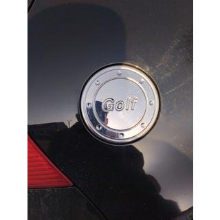 Cache chromé de trappe à carburant (inox) Volkswagen Golf 4 1997-2006 photo 1