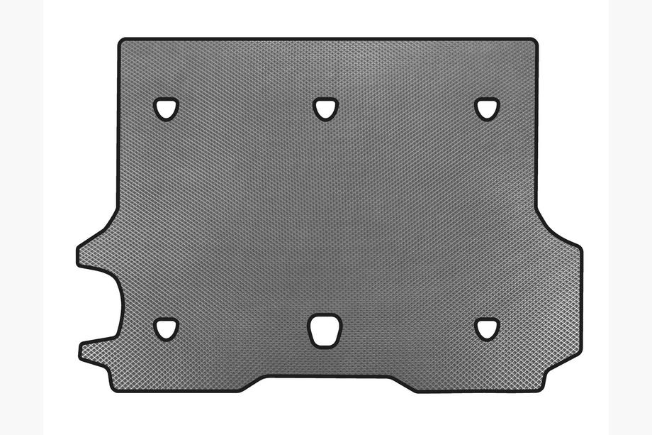 Chevrolet Trailblazer 2002-2012 Tapis de coffre EVA (Gris) Image