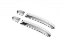 Volkswagen Beetle 1998-2005 Embouts de poignées de porte en acier inoxydable (2 pcs) photo 1
