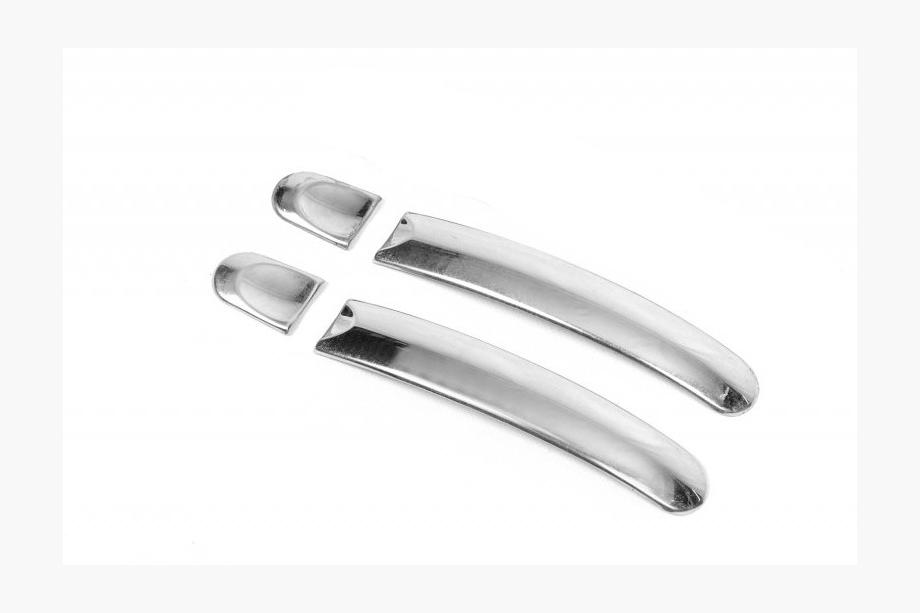 Volkswagen Beetle 1998-2005 Embouts de poignées de porte en acier inoxydable (2 pcs) Image