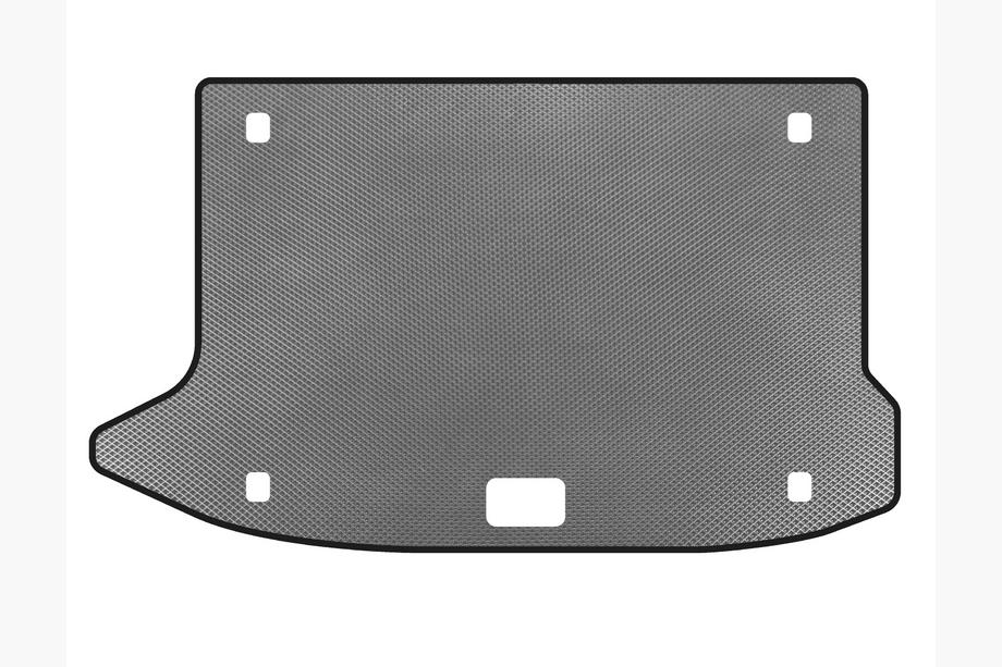 Hyundai Kona 2017-2023 Tapis de coffre EVA V3 (Gris) Photo 1