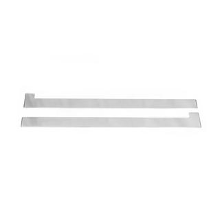 Moulure pour porte coulissante (2 pcs, inox) photo 3