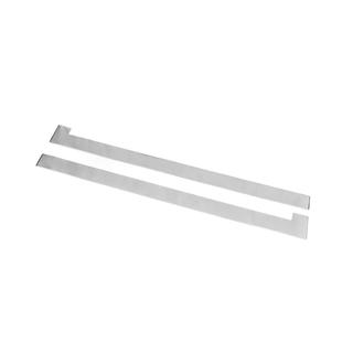 Moulure pour porte coulissante (2 pcs, inox) photo 4