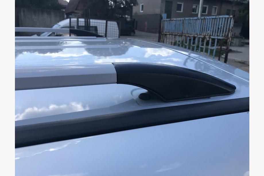 Opel Combo 2012-2018 PROMO!!! Barres de Toit Gris Métallisé (Pieds en Plastique) Empattement Court Photo 3