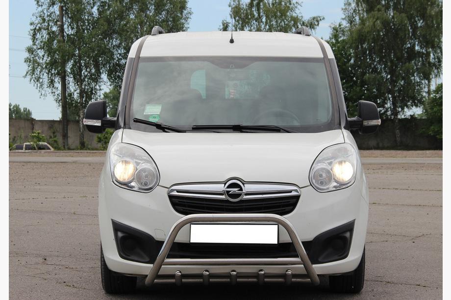 Opel Combo 2012-2018 Pare-buffle (Inox) Image