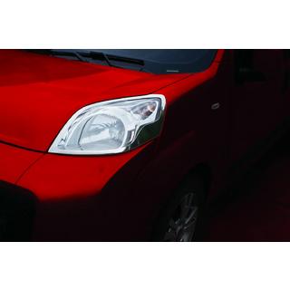 Caches Phares (2 pcs, Acier Inoxydable) Peugeot Bipper 2008-2017 photo 1