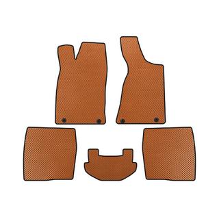 Tapis de sol EVA (1987-1991, Berline, Orange) Audi 80/90 1987-1996