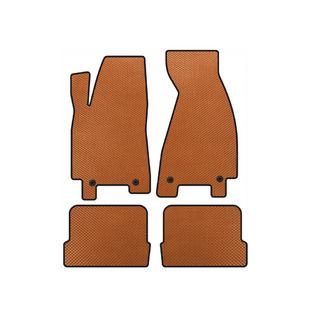 Tapis de sol EVA (1991-1996, Coupé, Orange) Audi 80/90 1987-1996