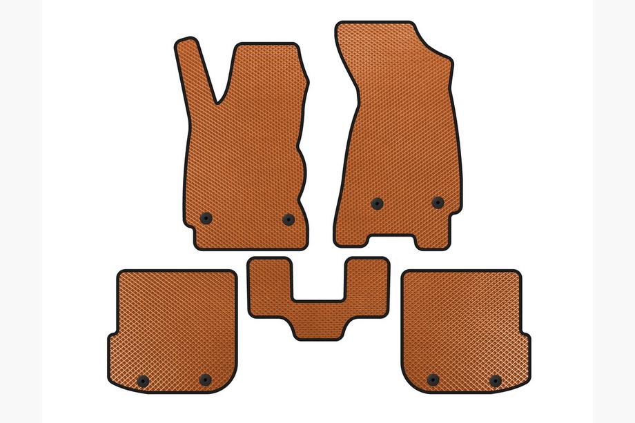 Audi A4 B5 1994–2001 Tapis de sol EVA (Avant, Orange) Image