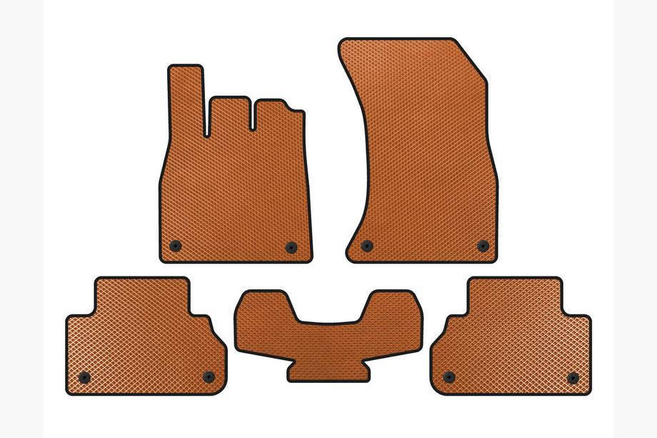 Audi Q5 2017-2025 Tapis de sol EVA (Orange) Image