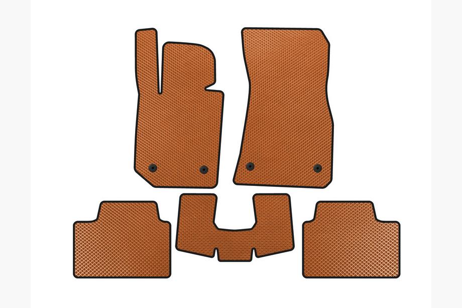 BMW 3 Series G20/G21 2018- Tapis de sol EVA (Orange) Image