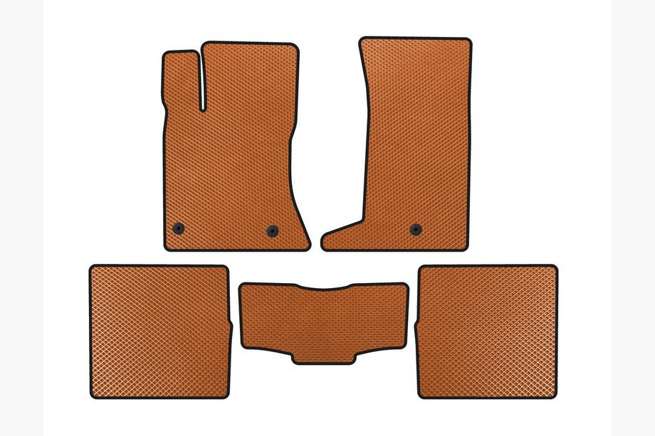 Cadillac SRX 2004-2009 Tapis de sol EVA (Orange) Image