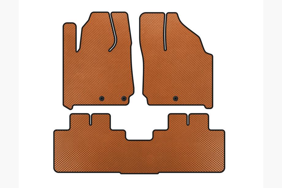 Cadillac SRX 2010-2016 Tapis de sol EVA (Orange) Image