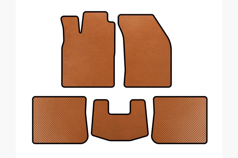 Chery Elara/Alia/Fora/A5 2006- Tapis de sol EVA (SD, Orange) Image