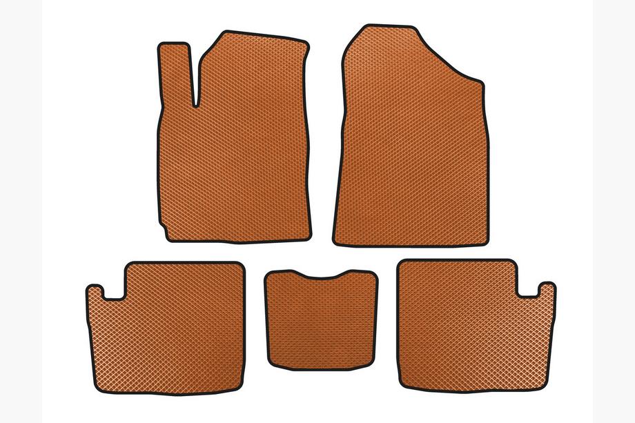 Chery Tiggo 1 2005-2016 Tapis de sol EVA (2005-2009, Orange) Image