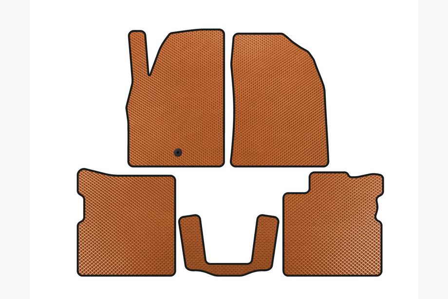 Chevrolet HHR 2005-2011 Tapis de sol EVA (Orange) Image