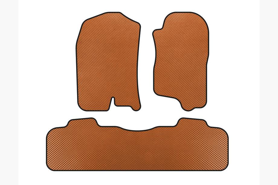 Chevrolet Tahoe 2007-2014 Tapis de sol EVA (2 Rangées, 2007-2014, Orange) Image