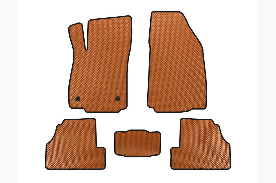 Chevrolet Trax 2012-2023 Tapis de sol EVA (2012-2019, Orange) Image
