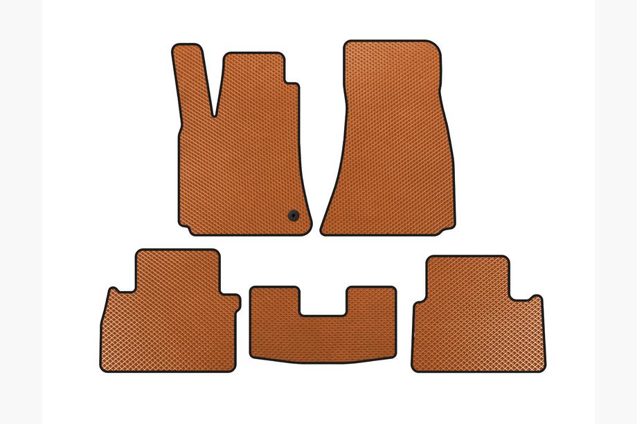 Chrysler C300 2004-2011 Tapis de sol EVA (SD, Orange) Image