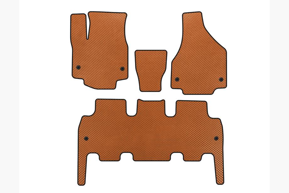 Chrysler Pacifica 2016- Tapis de sol EVA (Orange) Image