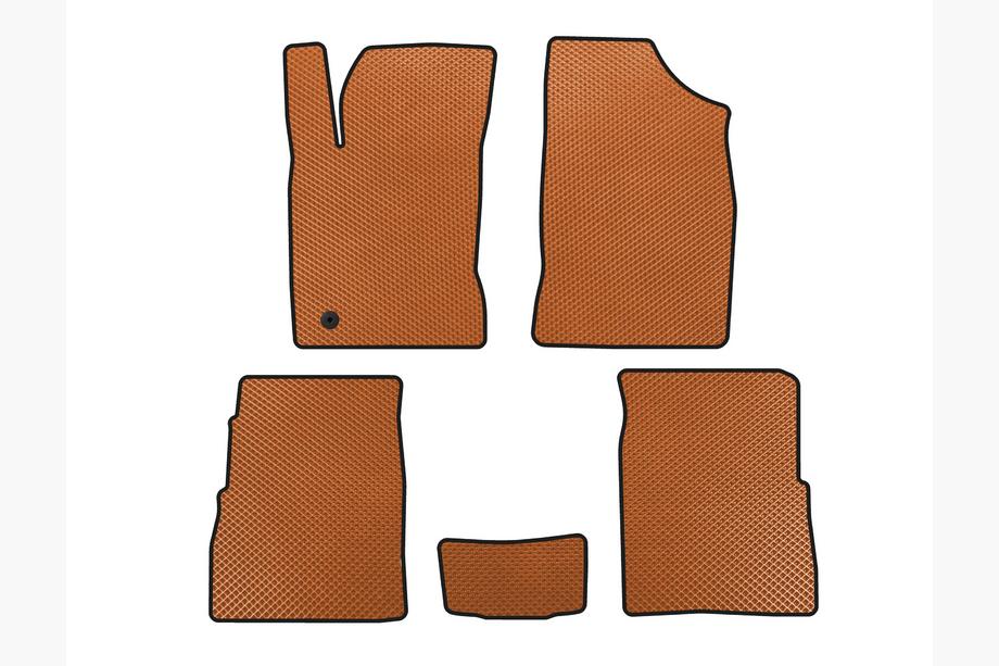 Chrysler PT Cruiser 2000-2010 Tapis de sol EVA (HB, 5 portes, Restylage, Orange) Image
