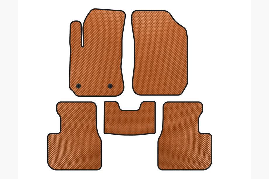 Citroen Cactus 2014-2020 Tapis de sol EVA (Orange) Image