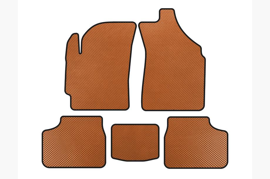 Daewoo Matiz 2009-2015 Tapis de sol EVA (Orange) Image