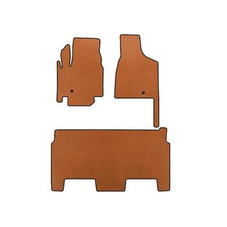 Tapis EVA (2008-2020, 2 Rangées, 8 Places/Équipement SXT, Orange) Dodge Grand Caravan V 2008-2020