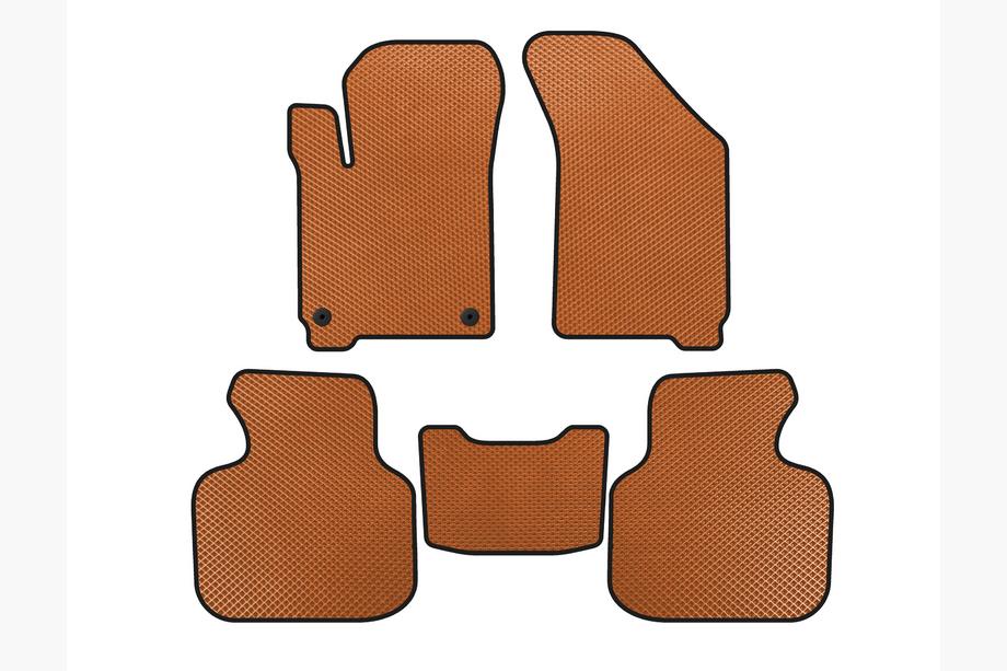 Dodge Journey 2008-2020 Tapis de sol EVA (2011-2020, 7 places, Orange) Image