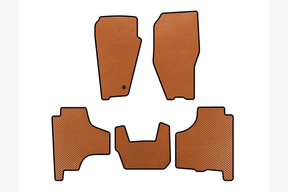 Dodge Nitro 2006-2011 Tapis de sol EVA (Orange) Image