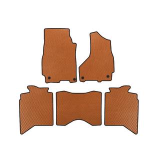 Tapis de sol EVA (2013+, 5 places, Orange) Dodge RAM (DS/DJ/D2) 2009–2024