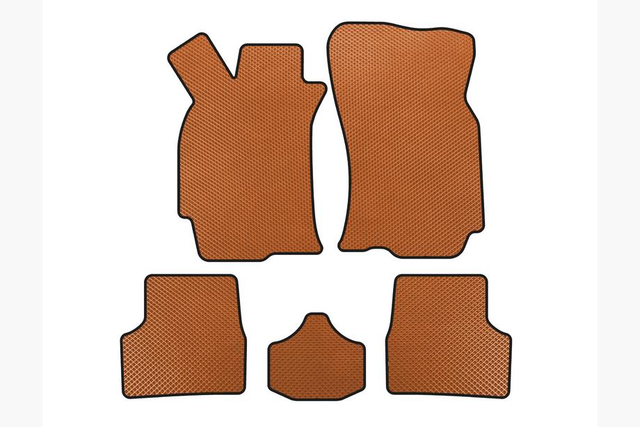 Fiat Albea 2002-2012 Tapis de sol EVA (SD, Orange) Image