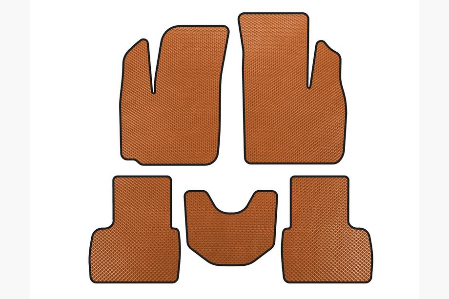 Fiat Doblo I 2001-2005 Tapis de sol EVA (Orange) Image