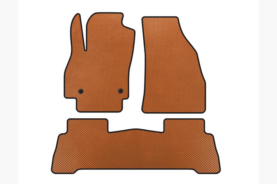 Fiat Fiorino/Qubo 2008-2024 Tapis de sol EVA (Pour Fiorino, Orange) Image