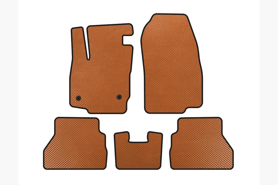 Ford B-Max 2012-2017 Tapis de sol EVA (Orange) Image