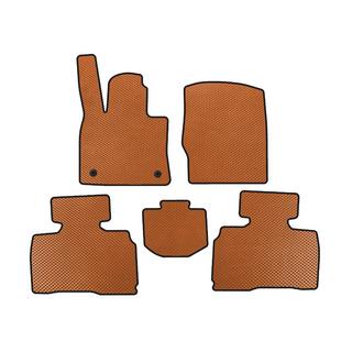 Tapis de sol EVA (2 Rangées, 7 Places, Orange)