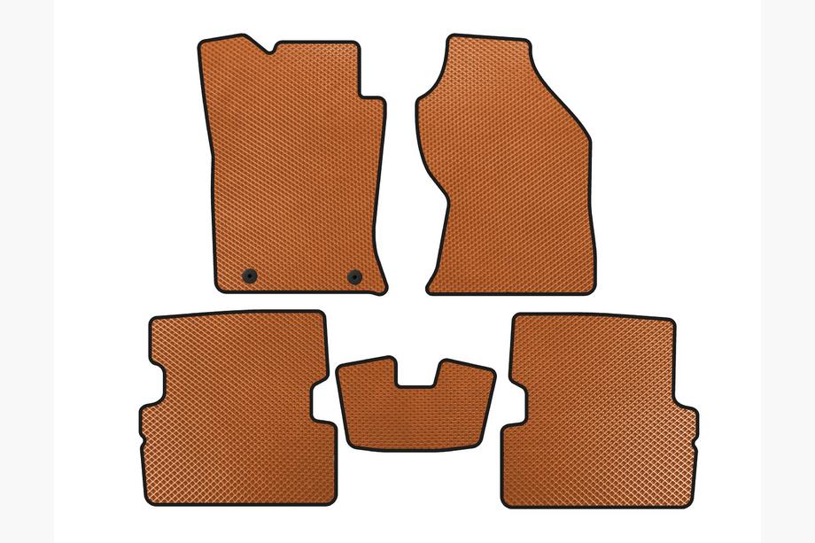 Ford Focus I 1998-2005 Tapis de sol EVA (2001-2005, SW, Orange) Image