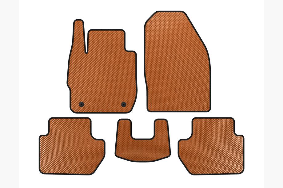 Ford Ka 2016- Tapis de sol EVA (SD, Orange) Image