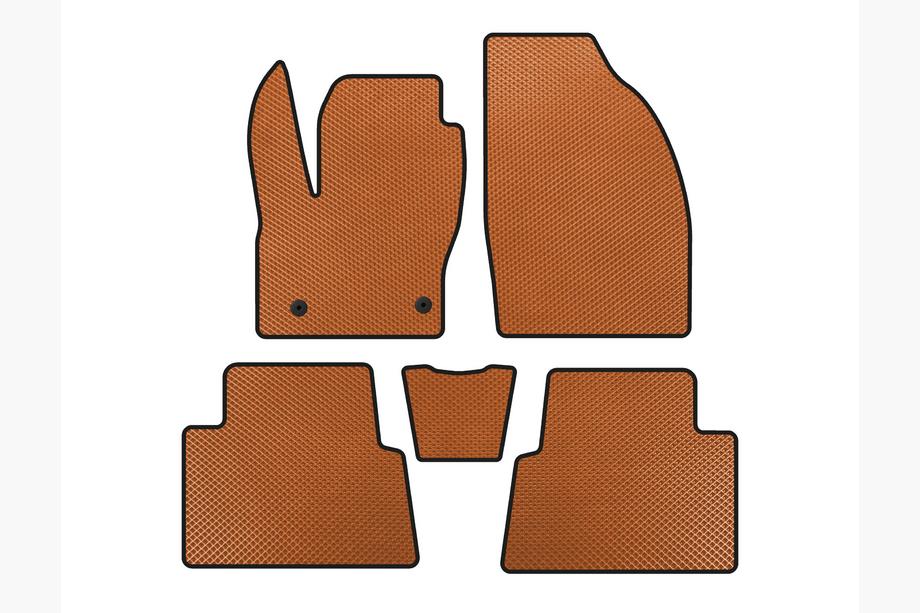 Ford Kuga 2008-2013 Tapis de sol EVA (Orange) Image