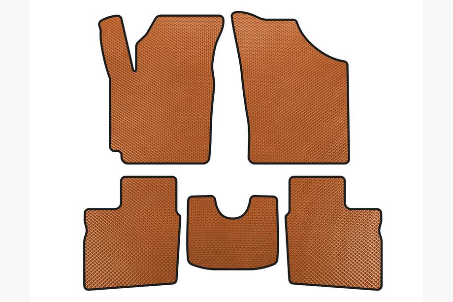 Geely CK-1 2005-2008 Tapis de sol EVA (2005-2009, SD, Orange) Image