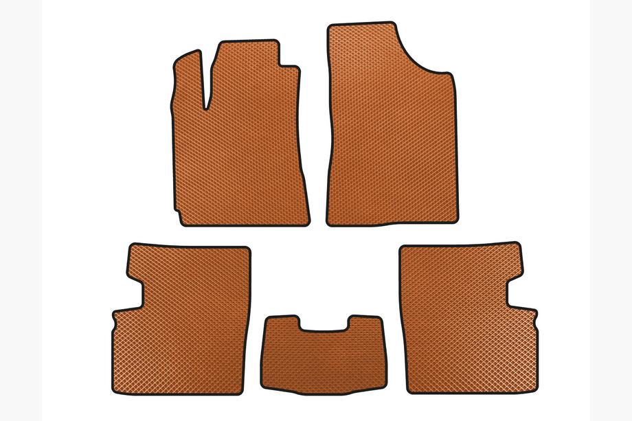 Geely Emgrand EC7 2009- Tapis de sol EVA (2009-2014, HB, 5 portes, Orange) Image