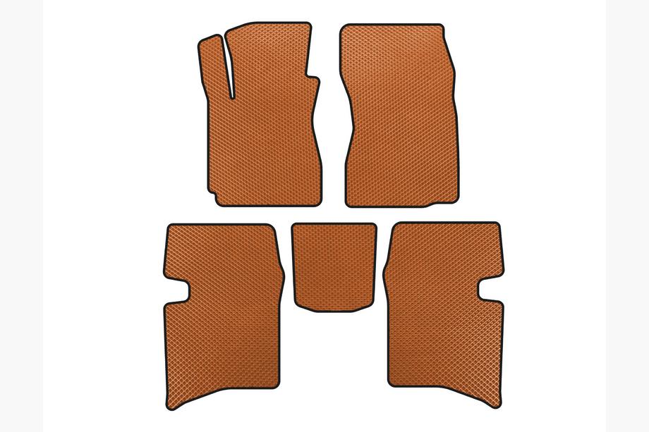 Geely MK 2006-2014 Tapis de sol EVA (SD, Orange) Image