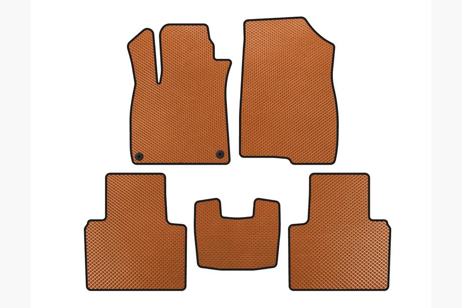 Honda Accord X 2017-2022 Tapis de sol EVA (SD, Orange) Image