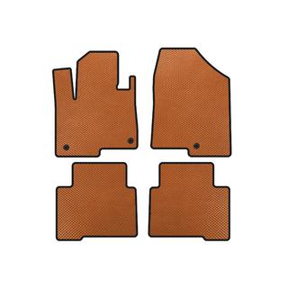 Tapis de sol EVA (2 Rangées, pour Grand, Orange) Hyundai Santa Fe 4 2018-2023