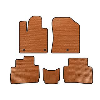 Tapis de sol EVA (2020-2023, Orange) Hyundai Santa Fe 4 2018-2023