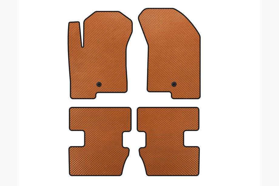 Jeep Compass 2006-2016 Tapis de sol EVA (2006-2011, Orange) Image
