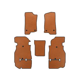 Tapis de sol EVA (Rubicon Unlimited/5 portes, Orange) Jeep Wrangler 2018-