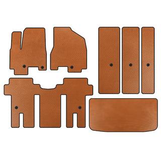 Tapis de sol EVA (habitacle complet, Orange)