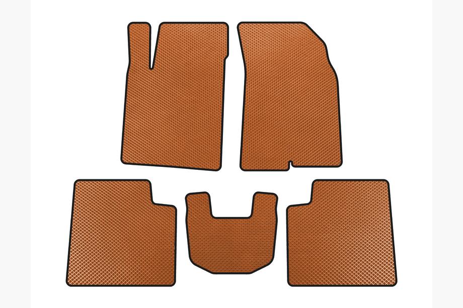 Kia Opirus 2003-2010 Tapis de sol EVA (Orange) Image