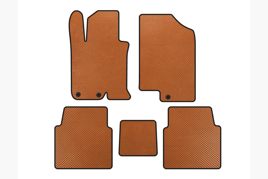 Kia Optima 2010-2016 Tapis de sol EVA V-1 (SD, Orange) Image